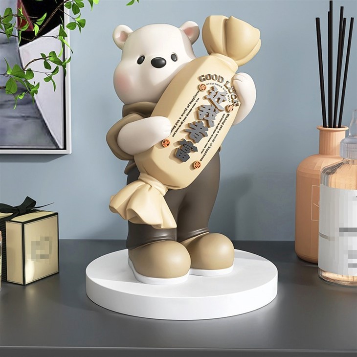 Big Candy Bear Statue